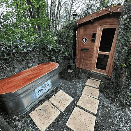 Retro Private Lodge With Hot Tub Nr Dartmoor Нютън Абът Екстериор снимка