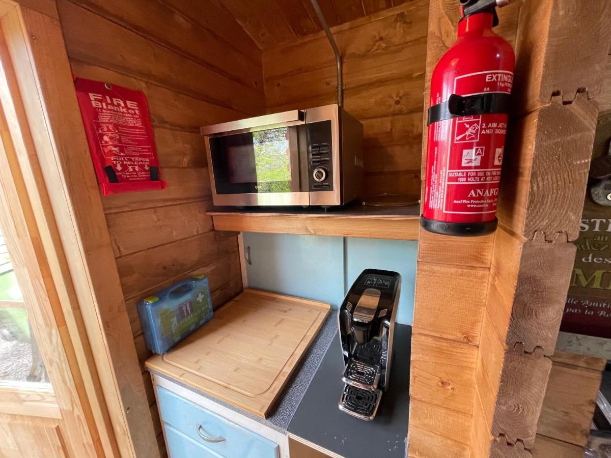 Retro Private Lodge With Hot Tub Nr Dartmoor Нютън Абът Екстериор снимка
