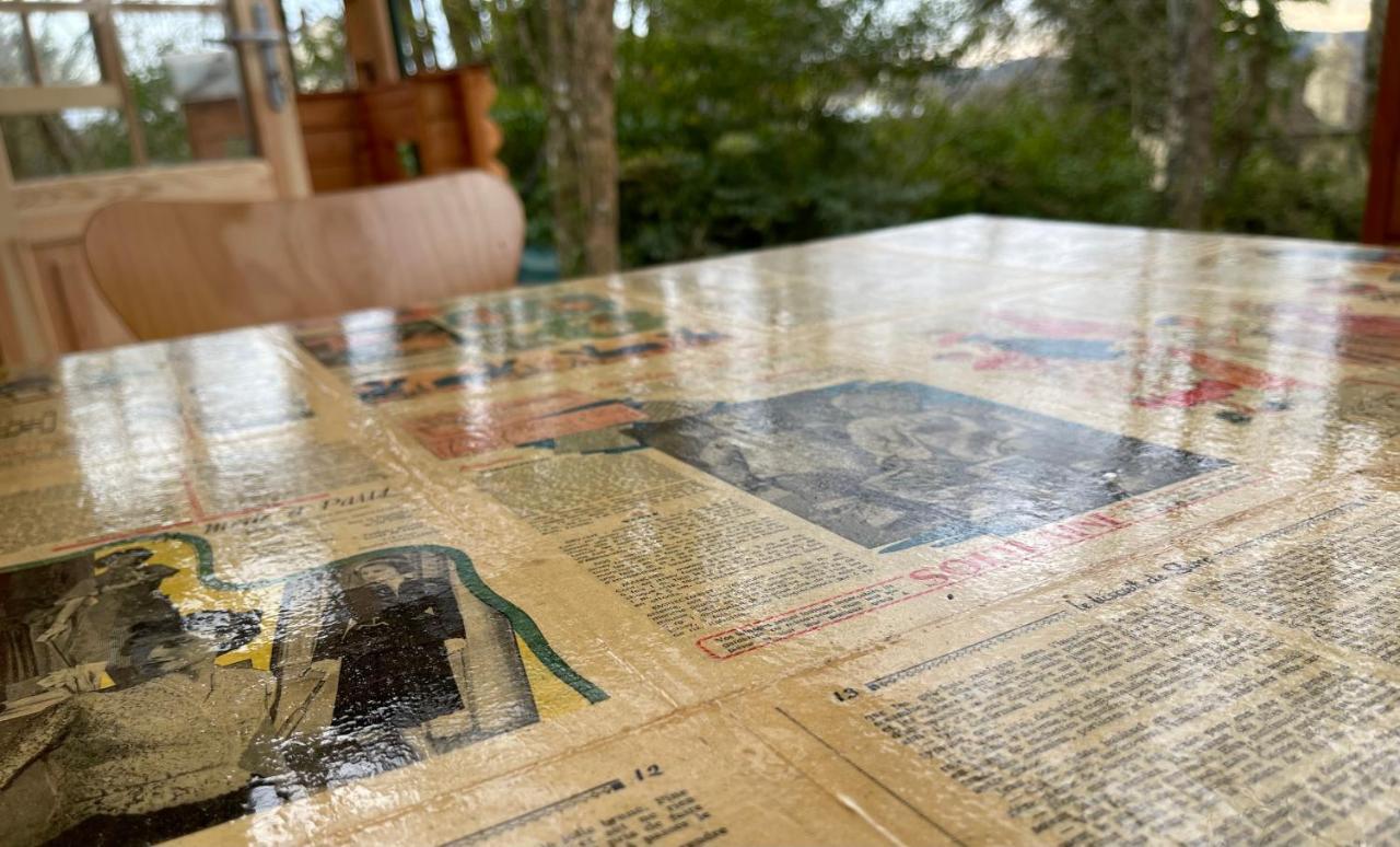 Retro Private Lodge With Hot Tub Nr Dartmoor Нютън Абът Екстериор снимка